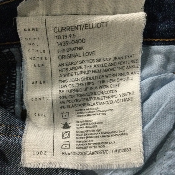 Current/Elliott The Beatnik Original Love Jean - Picture 7 of 15